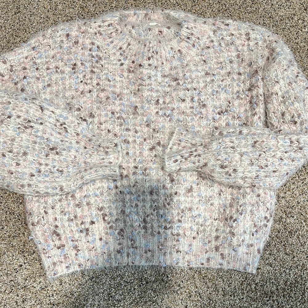 Cozy Cream Knit Sweater